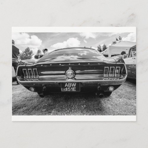 Classic Mustang postcards