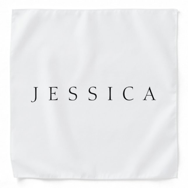 Classic Name (or word) Bandana (Front)