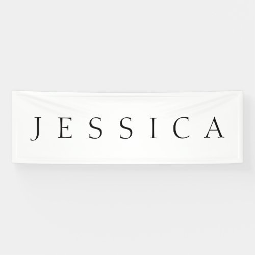 Classic Name or word Banner