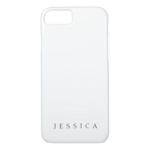 Classic Name or word iPhone 87 Case