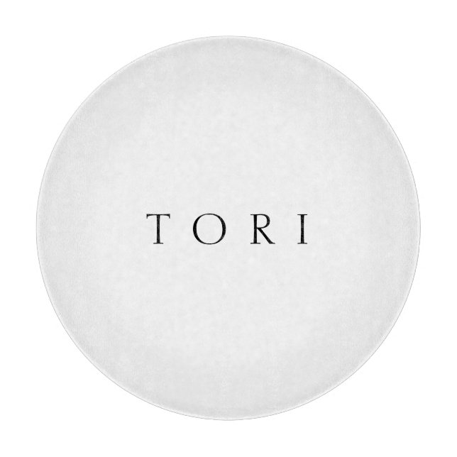 Classic Name (or word) Cutting Board (Front)