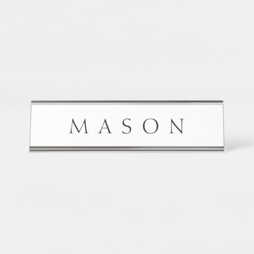 Classic Name or word Desk Name Plate