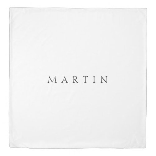 Classic Name or word Duvet Cover