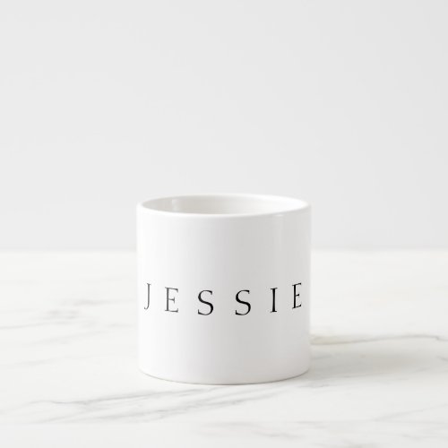 Classic Name or word Espresso Cup