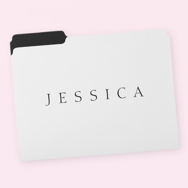 Classic Name (or word) File Folder (Creator Uploaded)