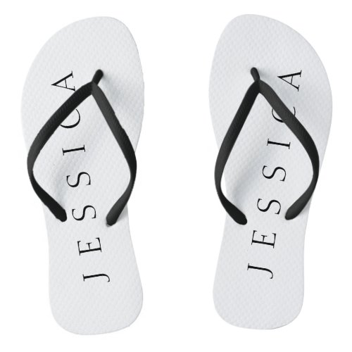 Classic Name or word Flip Flops