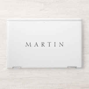 Classic Name (or word) HP Laptop Skin