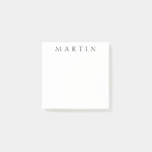 Classic Name (or word) Post-it Notes