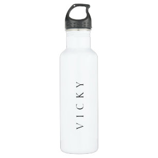 Personalized black and white ivrit text Sports Water Bottle 21 oz White 3dRose wb_165029_1Hebrew Names Jacob or Yaakov Personalized black and white ivrit text Sports Water Bottle 21 oz White 3dRose wb_165029_1Hebrew Names Jacob or Yaakov
