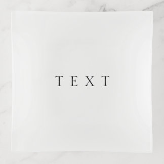 Classic Name (or word) Trinket Tray