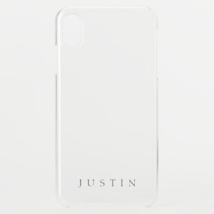 Classic Name (or word) iPhone XS Max Case