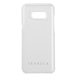 Classic Name (or word) Uncommon Samsung Galaxy S8+ Case