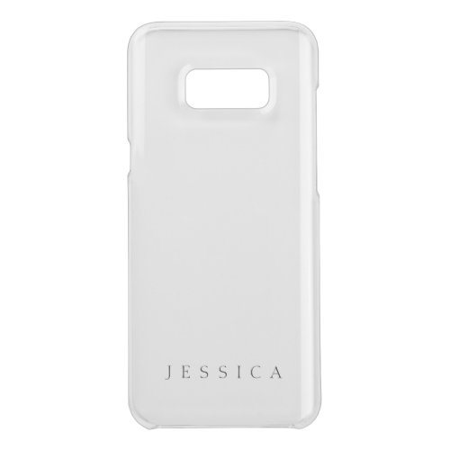 Classic Name or word Uncommon Samsung Galaxy S8 Case