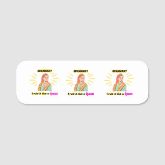 Classic Name Tag