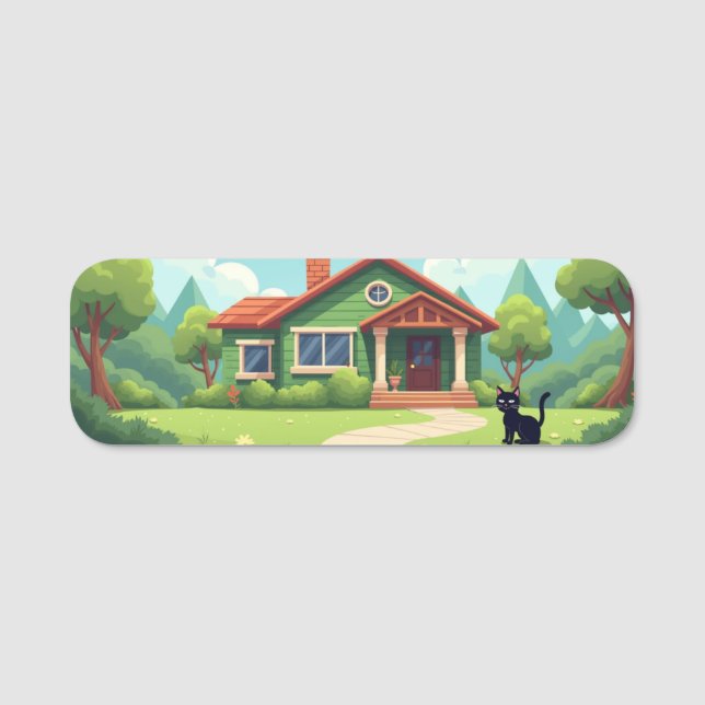 Classic Name Tag (Front)