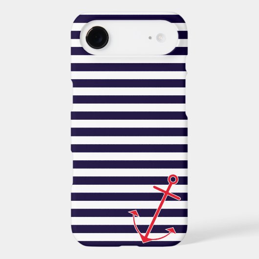 Classic Nautical Anchor Case-Mate iPhone Case (Back)