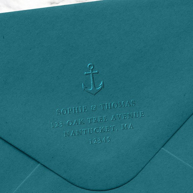 Classic Nautical Anchor Return Address Embosser (Creator Uploaded)