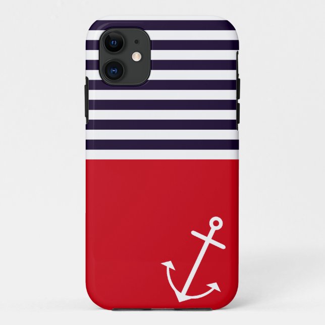Classic Nautical Case-Mate iPhone Case (Back)