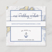 Classic Nautical Wedding Website Martha's Vineyard