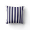Classic Navy Blue and White Stripe Pattern