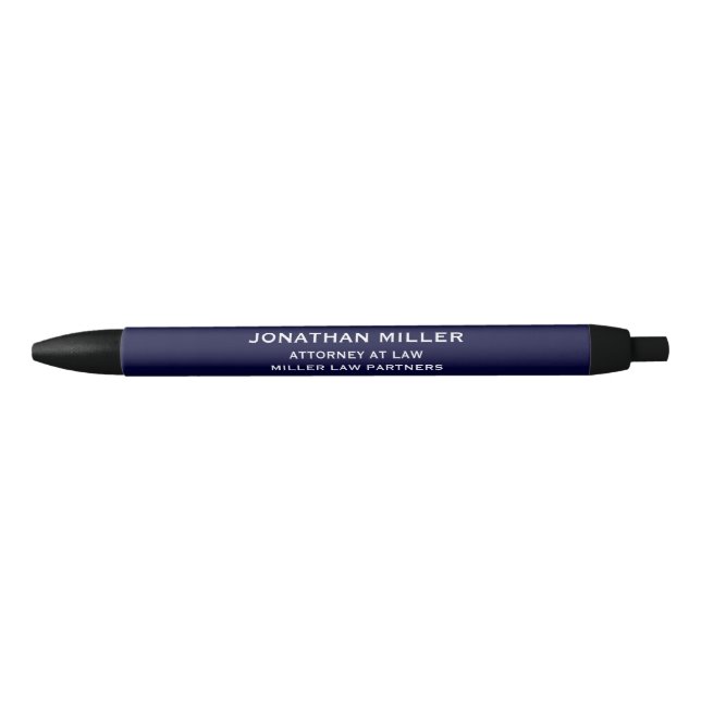 Classic Navy Blue Pen (Front)