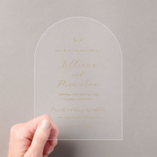 Classic Neutral Monogram Wedding Save the Date