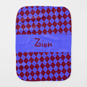 Classic New Baby Great Aunt Personalized Burp Clot Cloth