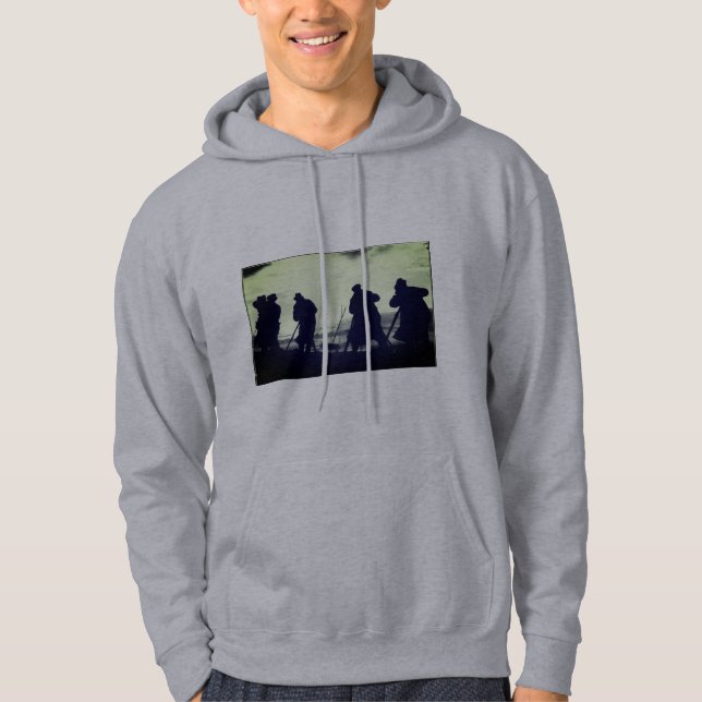 Classic Newsreel Cameraman  Hoodie (Front)