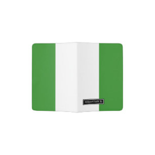 Classic Nigerian Flag Passport Holder