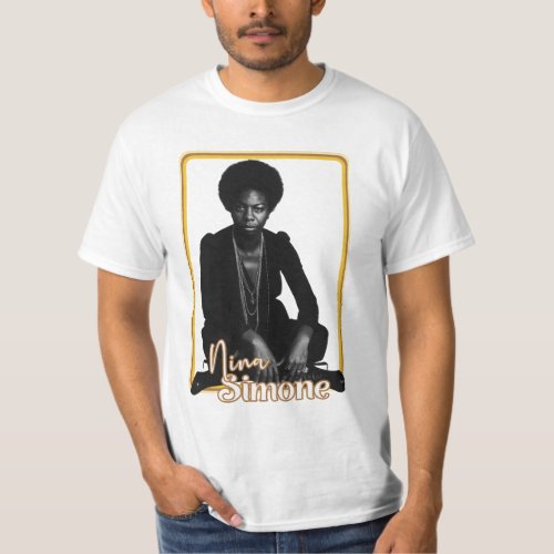 Classic Nina Simone mussic T_Shirt