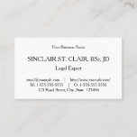 [ Thumbnail: Classic, Nostalgic, and Vintage Look Business Card ]