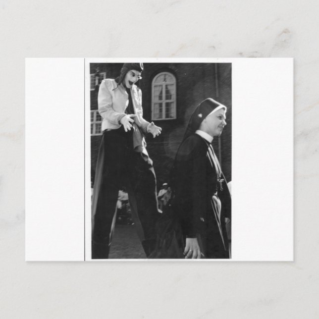 Classic nun shot postcard (Front)