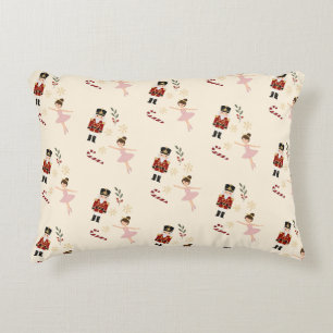 Classic Nutcracker Christmas Accent Pillow