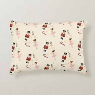 Classic Nutcracker Christmas Accent Pillow