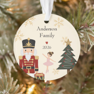 Classic Nutcracker Christmas Acrylic Ornament