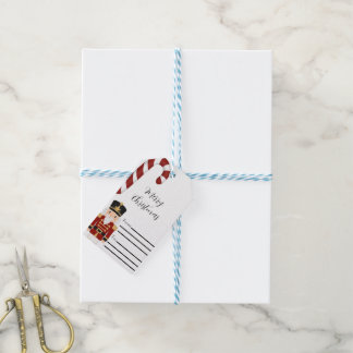 Classic Nutcracker Christmas Gift Tags