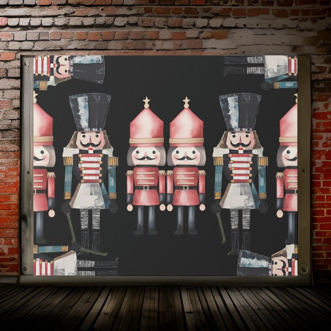 Classic Nutcracker Christmas Wrapping Paper (Creator Uploaded)