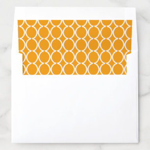 Classic Ogee Lattice Harvest Gold Envelope Liner
