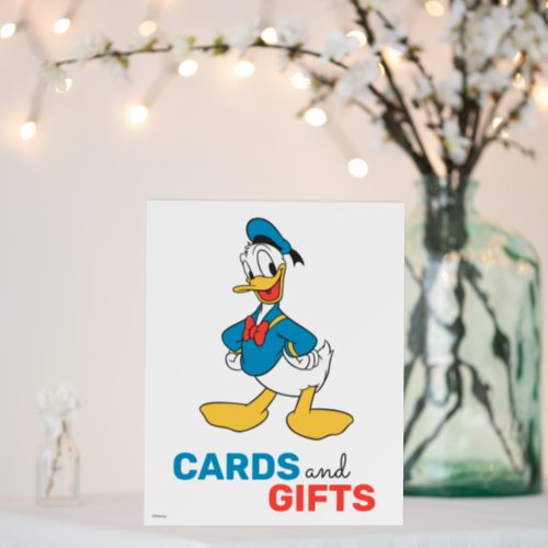 Classic Oh Boy Donald Duck Cards  Gifts Foam Board