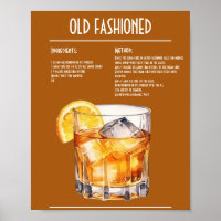 Classic Old Fashioned Recipe Bar