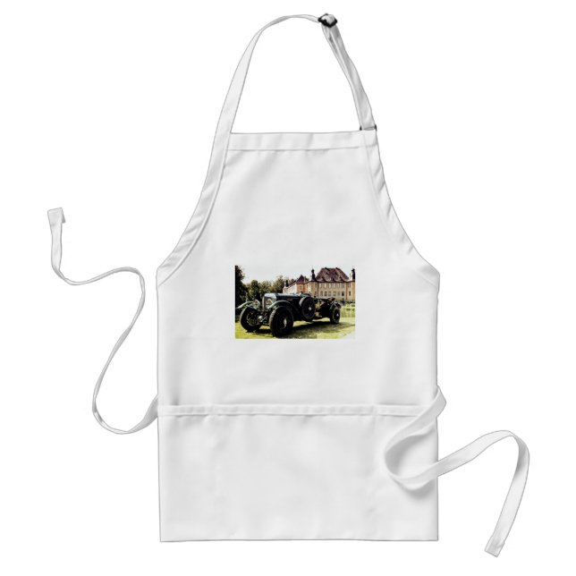 Classic Old Time Car Adult Apron (Front)