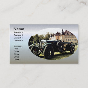 Classic Old Time Car Business Card