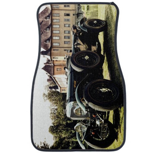 Classic Old Time Car Car Floor Mat