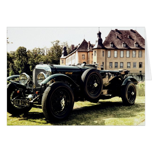 Classic Old Time Car Cards (Front Horizontal)