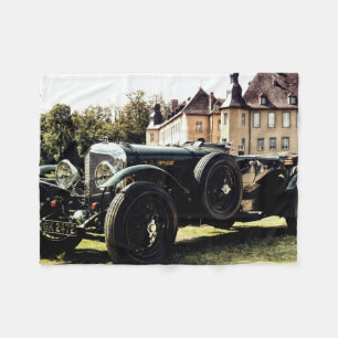 Classic Old Time Car Fleece Blanket