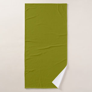 Classic Olive Green Bath Towel