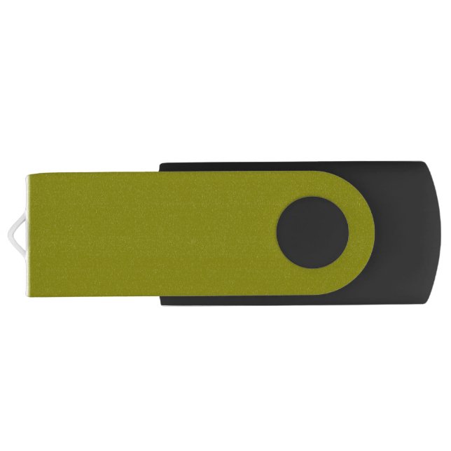 Classic Olive Green  Flash Drive (Back)