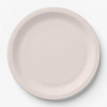 Classic One Color Celebration Plate