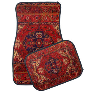 Classic Oriental rug design - warm colors