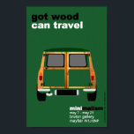 Classic Original Mini Countryman Exhibition Poster<br><div class="desc">Classic Original Mini Countryman Exhibition Poster ; perfect size for framing.</div>